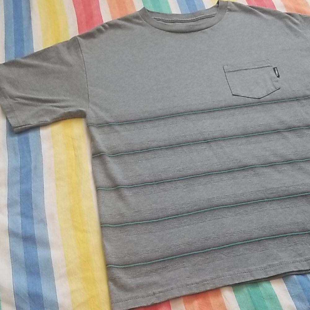 O'Neill Men's 'Pho Striped Pocket Tee Shirt' - Picture 5 of 8